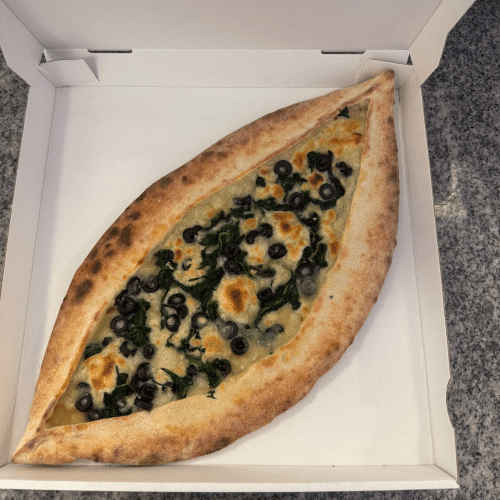 Pide Spinat (vegan)