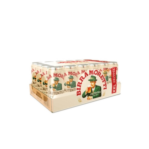 Birra Moretti Lautentica Lager 24x50cl
