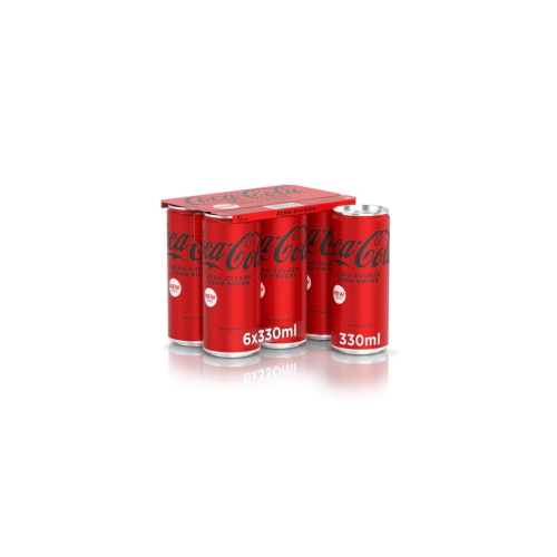Coca-Cola Zero Dosen 6x33cl