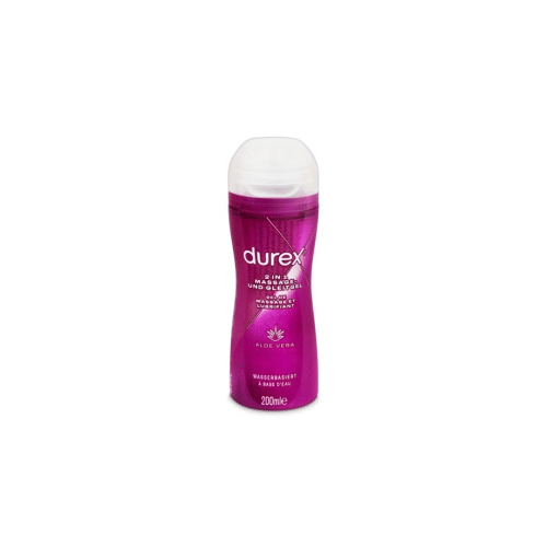 Durex 2 in 1 Massage- und Gleitgel Aloe