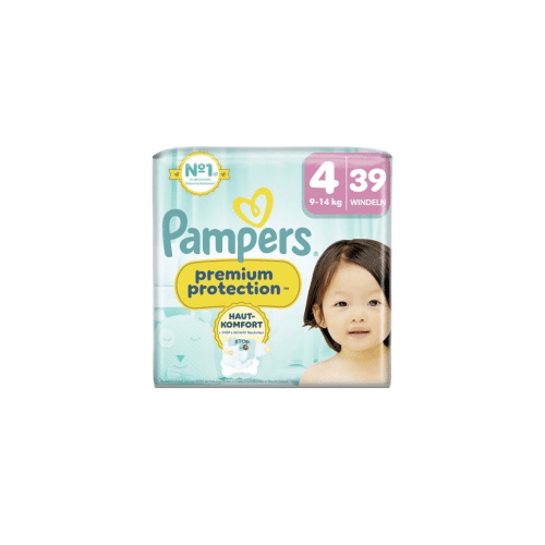 Pampers Premium Protection Grösse 4 Maxi 9-14kg 39 Stück