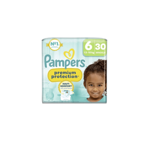 Pampers Premium Protection Grösse 6 Extra Large 13-18kg 30 Stück