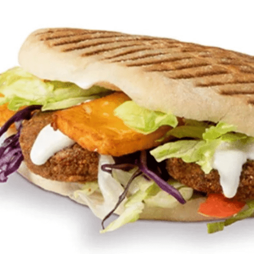 hallumi im Tasche Brot(vegetarisch)