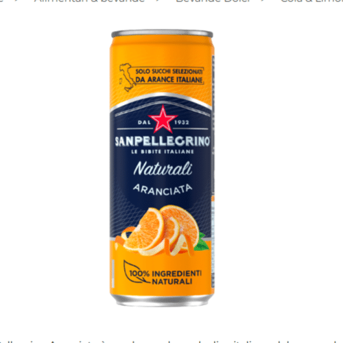 San Pellegrino Aranciata