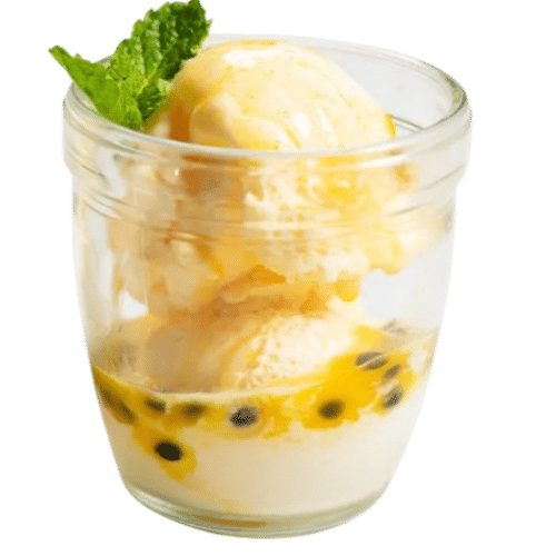 Haselnuss Eiscreme  ( 2 Stk. Kugeln )