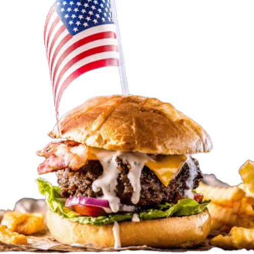 Double American Burger