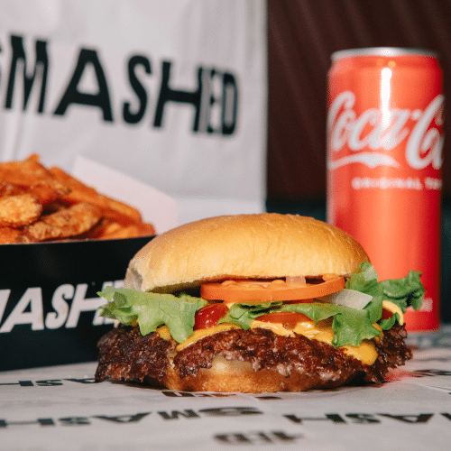 Menu Double Classic Cheeseburger