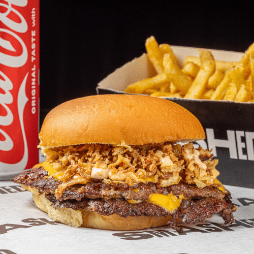 Menu Double Kaiser Smashed