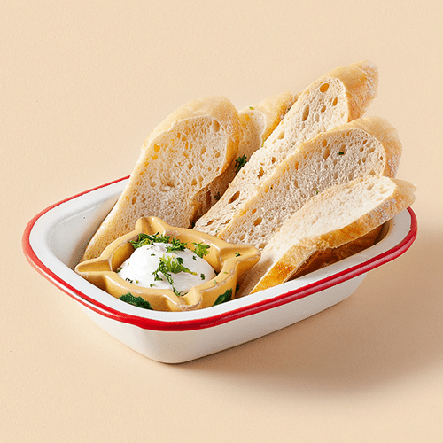 Brot mit Aioli