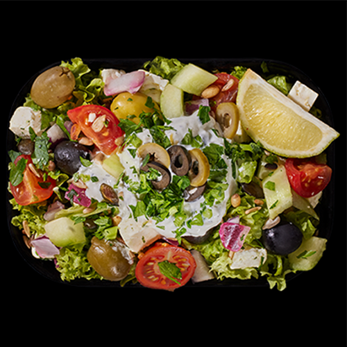 Grexit Salad (vegetarian)