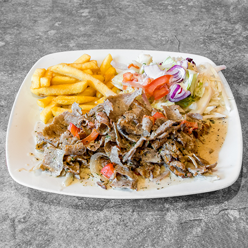Gyros Griechisch nach Griechischer Art