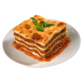 Lasagne mit Lachs, Spinat und Sahnesauce