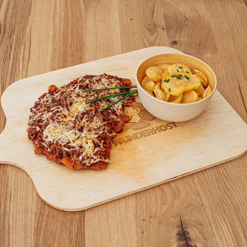 Schnitzel Bolognese