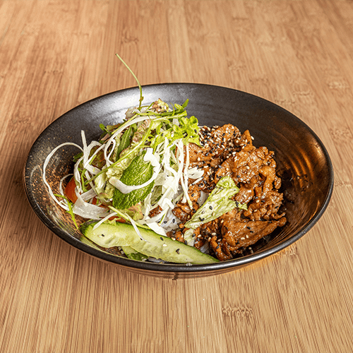 Bun Cha - gegrilltes Schweinefleisch