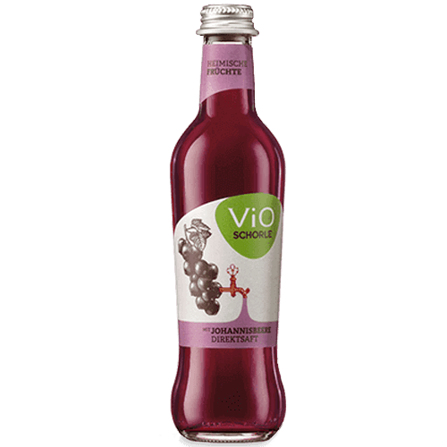 ViO Schorle Schwarze Johannisbeere 0,3l (MEHRWEG)