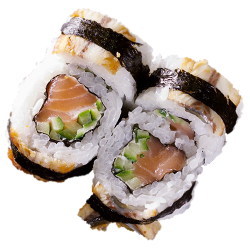 Unagi Spezial Roll Inside-Out