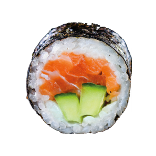 Shake Maki Salmon with Cucumber