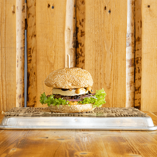 Burger Beef Beets Greek