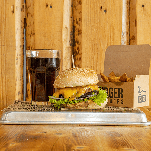 Magic Mushroom Burger Menü