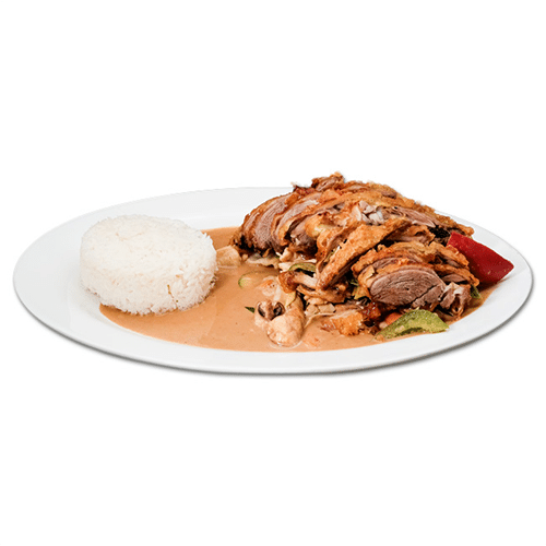 Ente Erdnusssauce