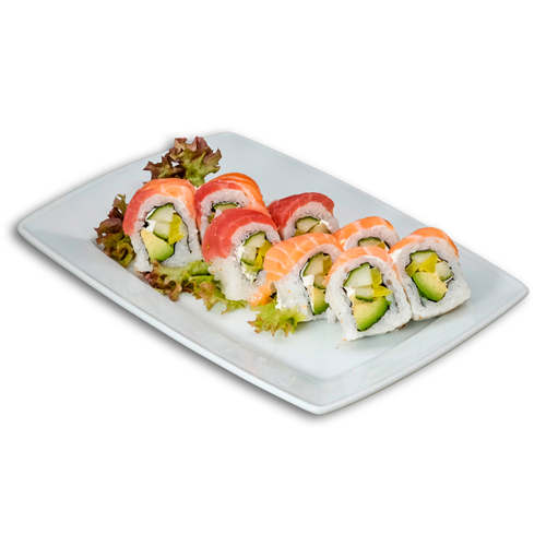 Rainbow Inside Out Roll