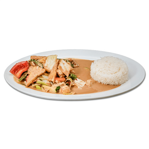 Tofu Erdnusssauce