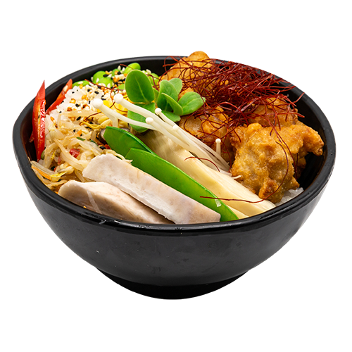 Chicken Karaage Donburi (warm)