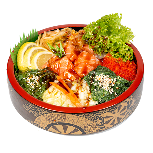 Sake Sashimi Donburi