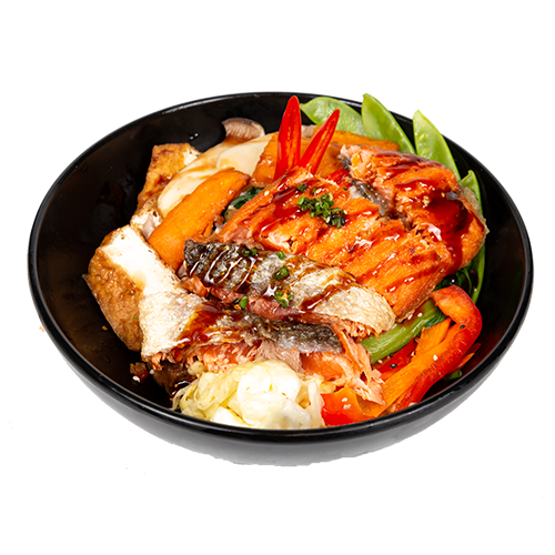 Teriyaki Sake Donburi (warm)