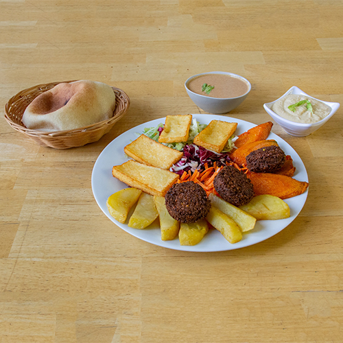 Falafel Halloumi Teller