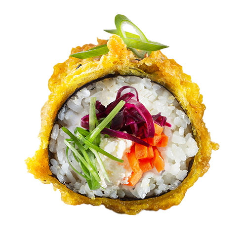 Tempura Rainbow Roll