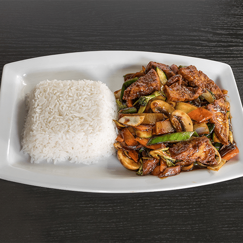 Vegetables with tofu (vegetarian)