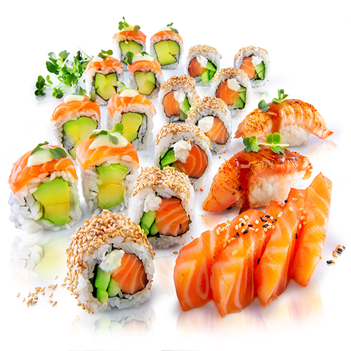 Lucky Salmon Menü