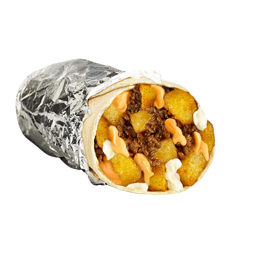 Beef Cheese Tostado