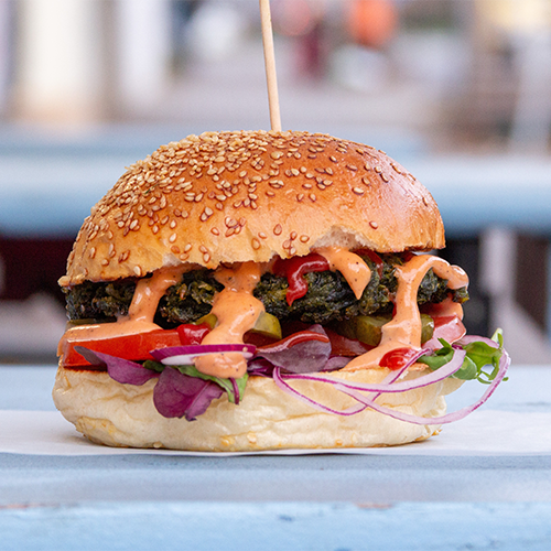 Veggie Burger-Romeo and Julia