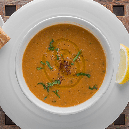 Rote Linsensuppe