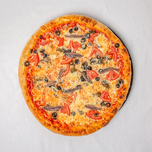 Pizza Sardellen Spezial