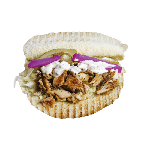 Shawarma Hähnchen Sandwich