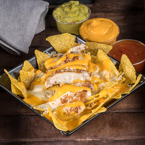 Chicken Cheese Nachos