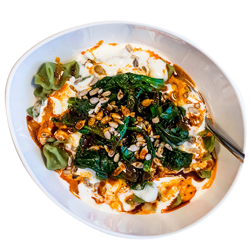 Veganes Manti (Rapsöl statt Butter)