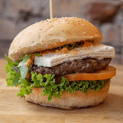 Troja - Goat Cheese Burger