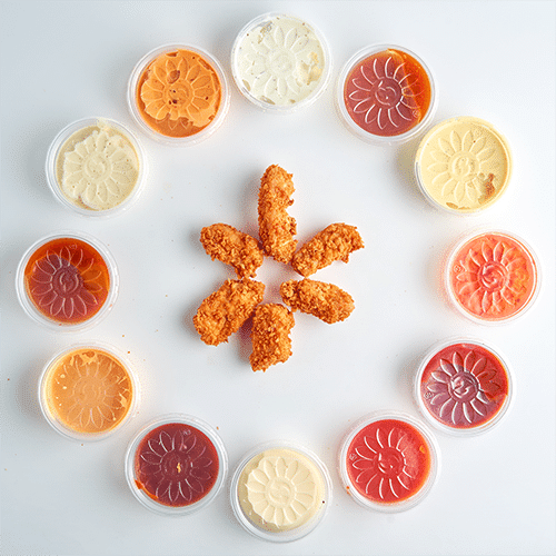 Homemade Crispy Chicken Fillet Stripes (6 pieces)