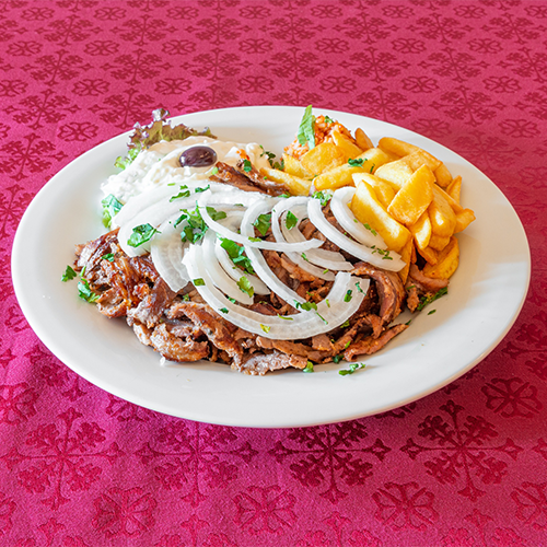 Gyros mit Tzatziki