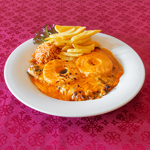 Überbackene Schweinefilet