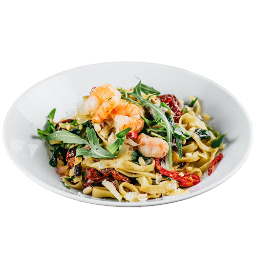 Tagliatelle Scampi (vegetarian)