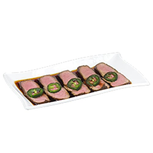 Duck Tataki (slightly spicy)