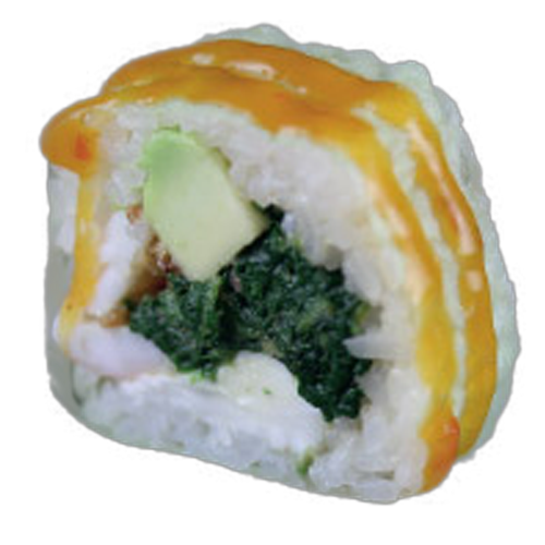Spinach Futo-Maki (3 pieces)