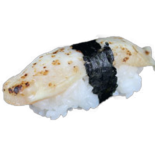 Hotategai-Nigiri flamed (2 pieces)