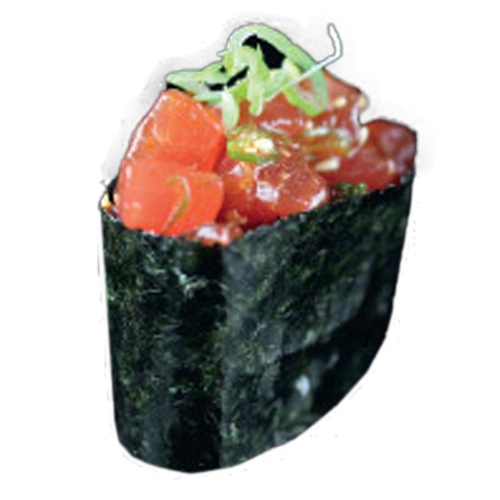 Spicy Tuna-Gunkan (2 pieces, spicy)