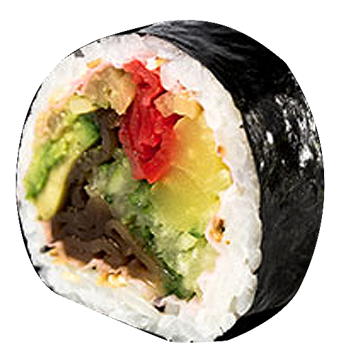 Veggie Futo-Maki (3 pieces)